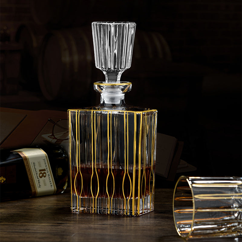 Gold Luxe Design Decanter