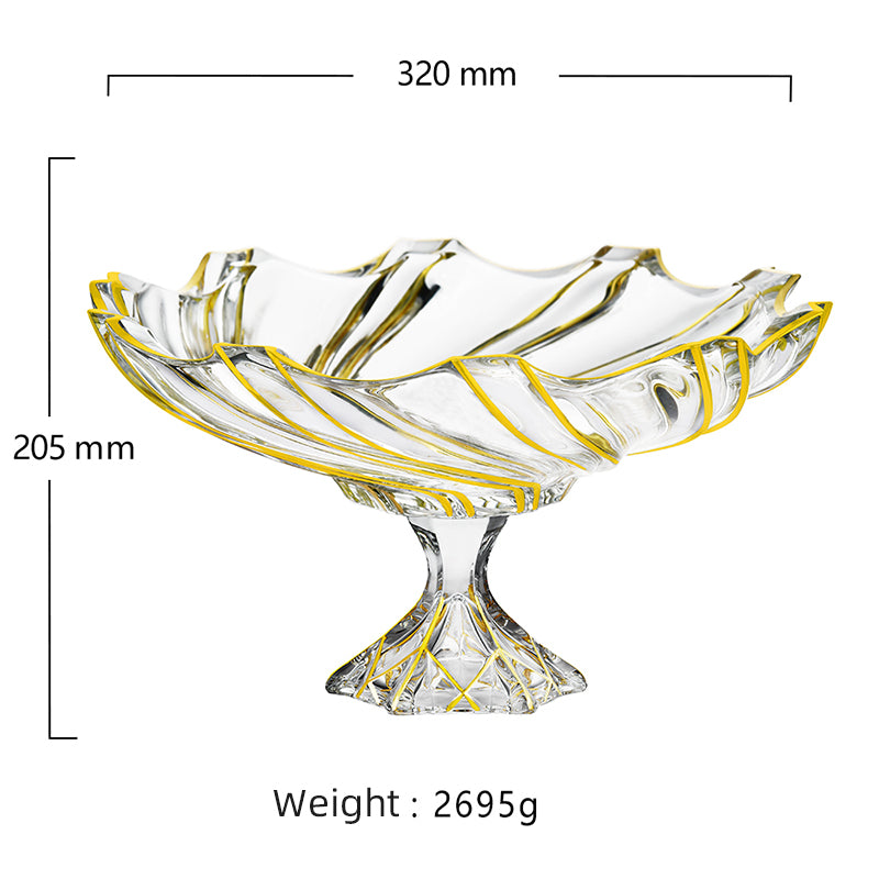 Impressive Twizzel Larger Footed Bowl