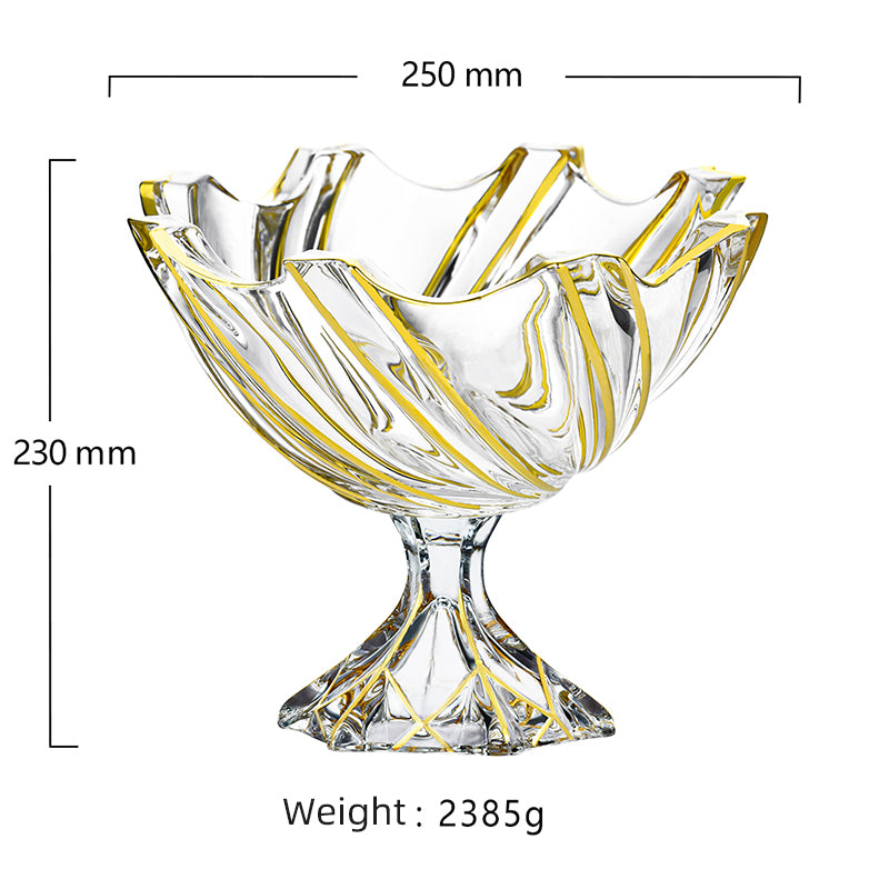 Impressive Twizzle Footed Bowl