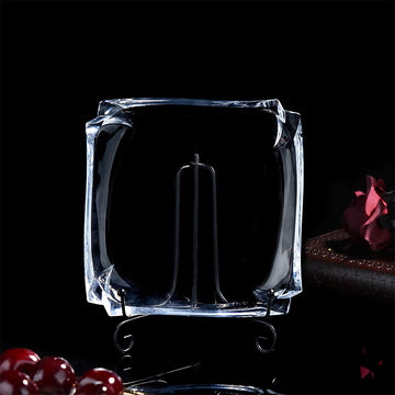 Clear Verona Cake Plates /6