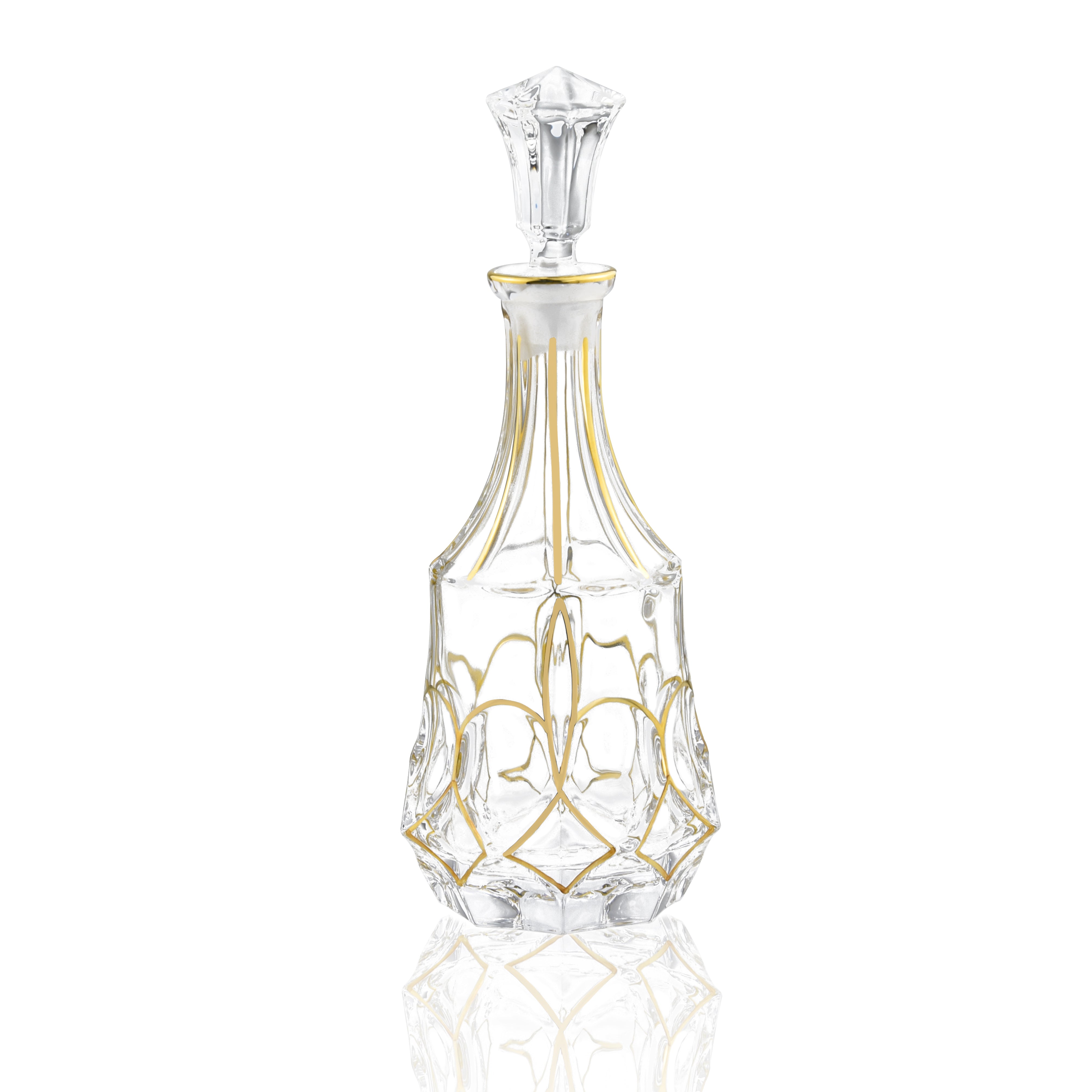 Gold Bubble Liquor Decanter