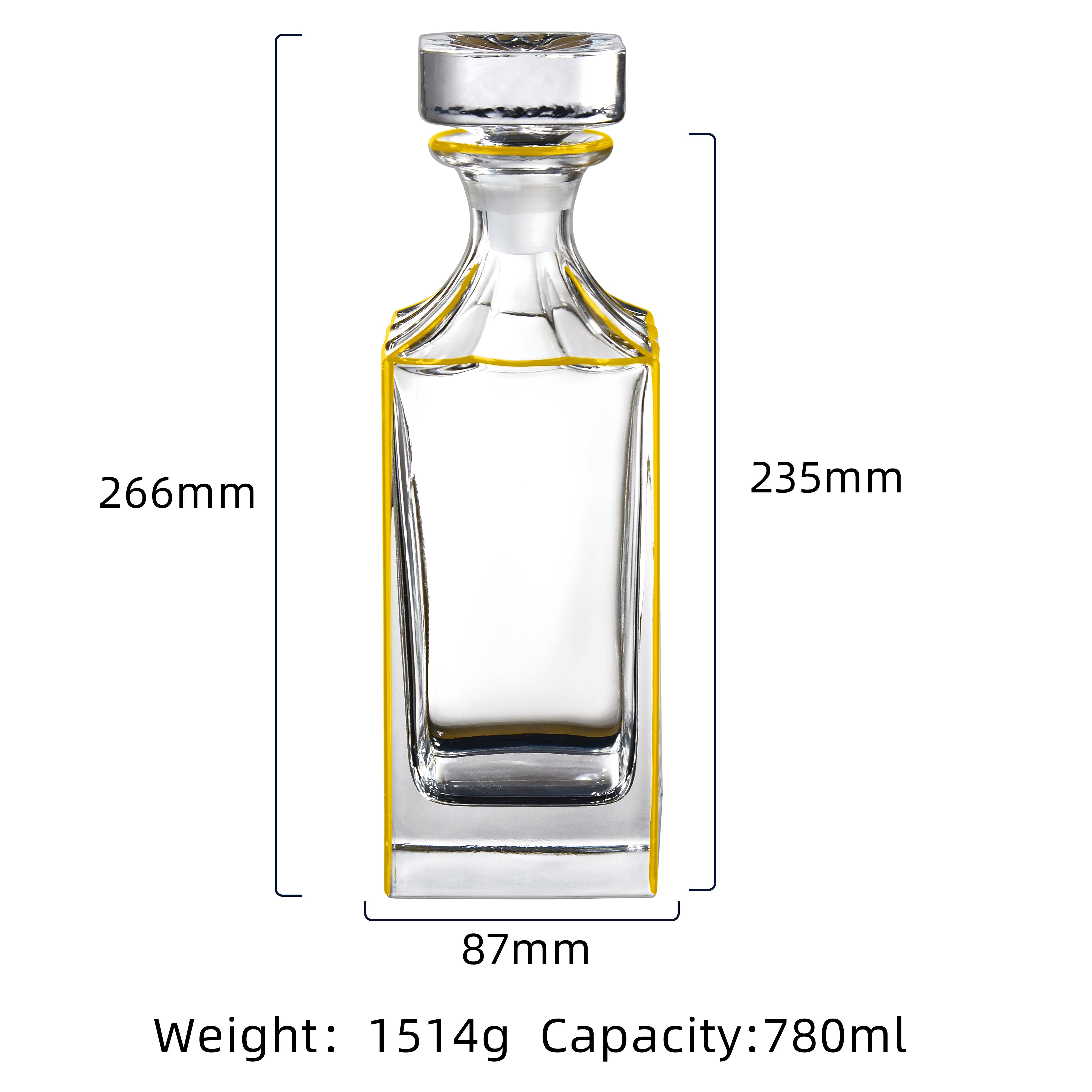 Gold Classic Decanter