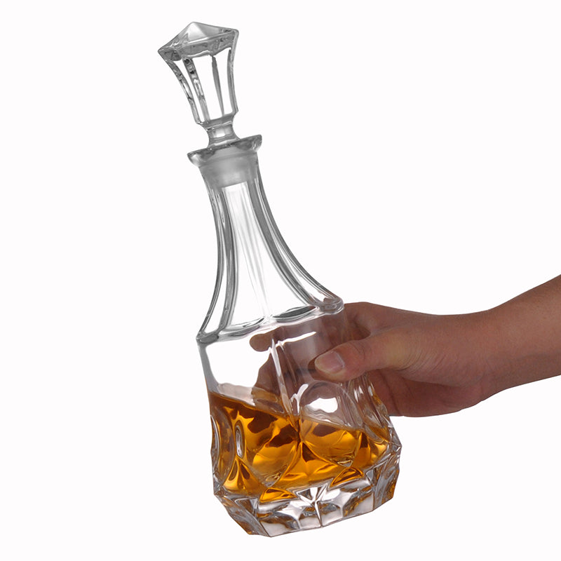 Clear Bubble Decanter