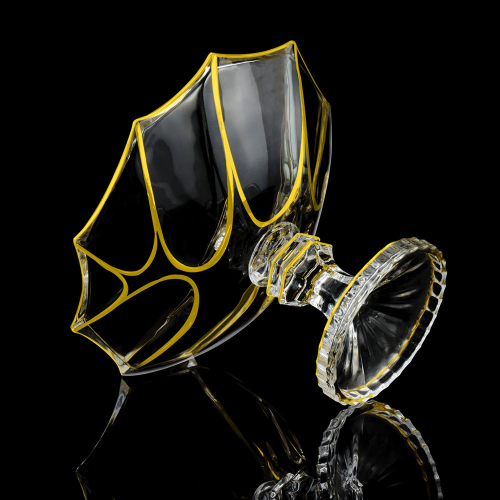 Verona Striped Footed Bowl