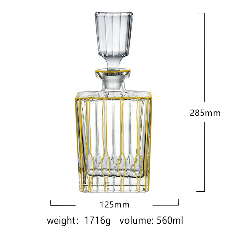 Gold Luxe Design Decanter
