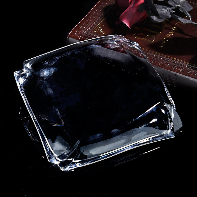 Clear Verona Cake Plates /6