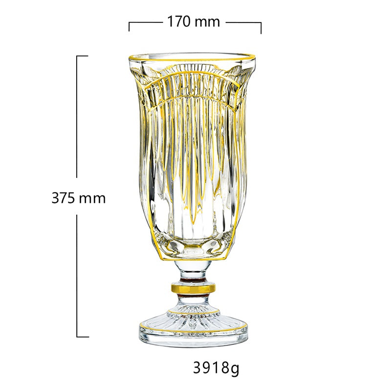 Grand Luxor Footed Vase