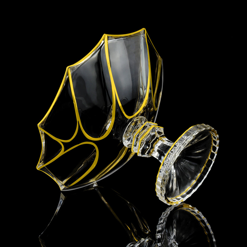 Verona Striped Footed Bowl