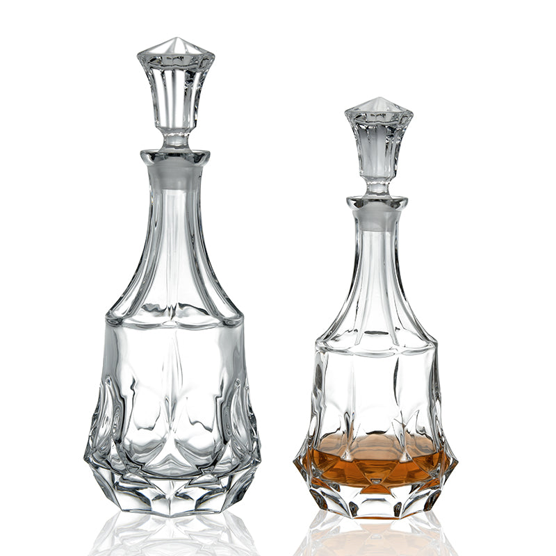Clear Bubble Decanter