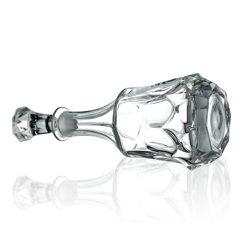 Clear Bubble Decanter