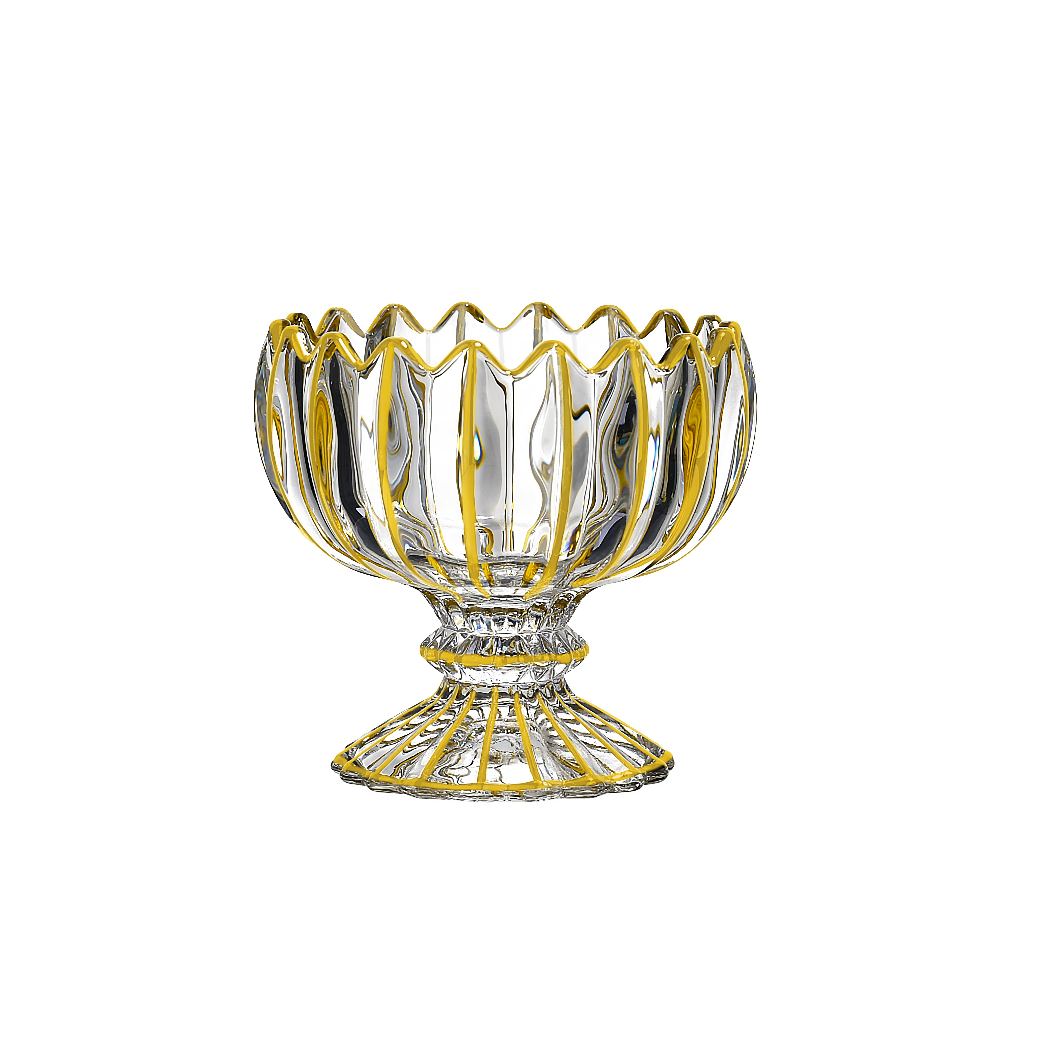 Gold Luxe Dessert Dish /6