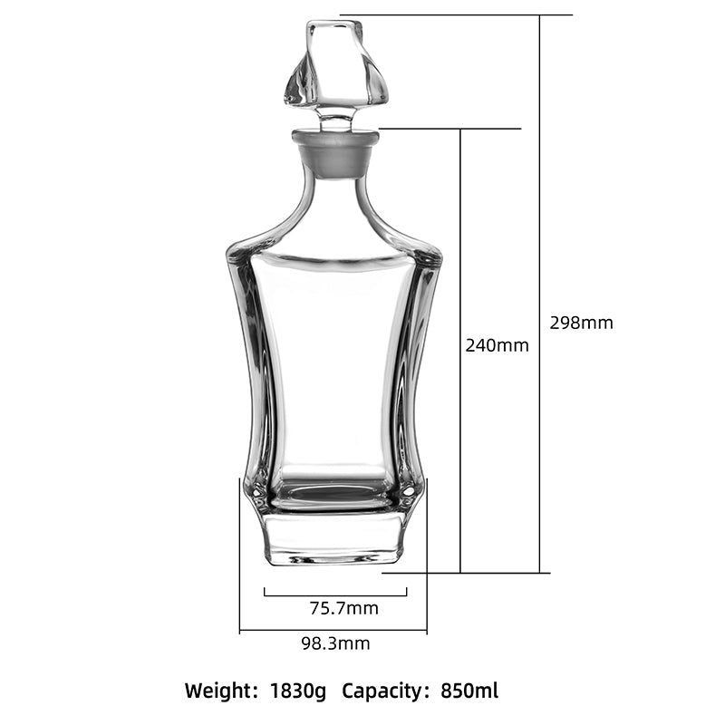 Clear Tratten Decanter