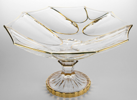 Verona Striped Footed Bowl