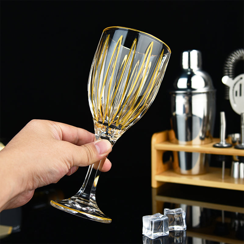 Gold Luxe Goblets /6