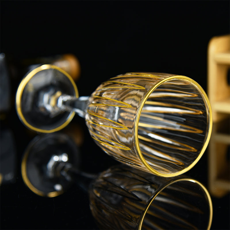 Gold Luxe Goblets /6