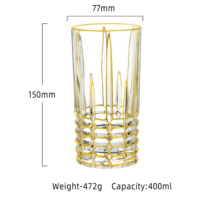 Gold Checkered Glasses /6