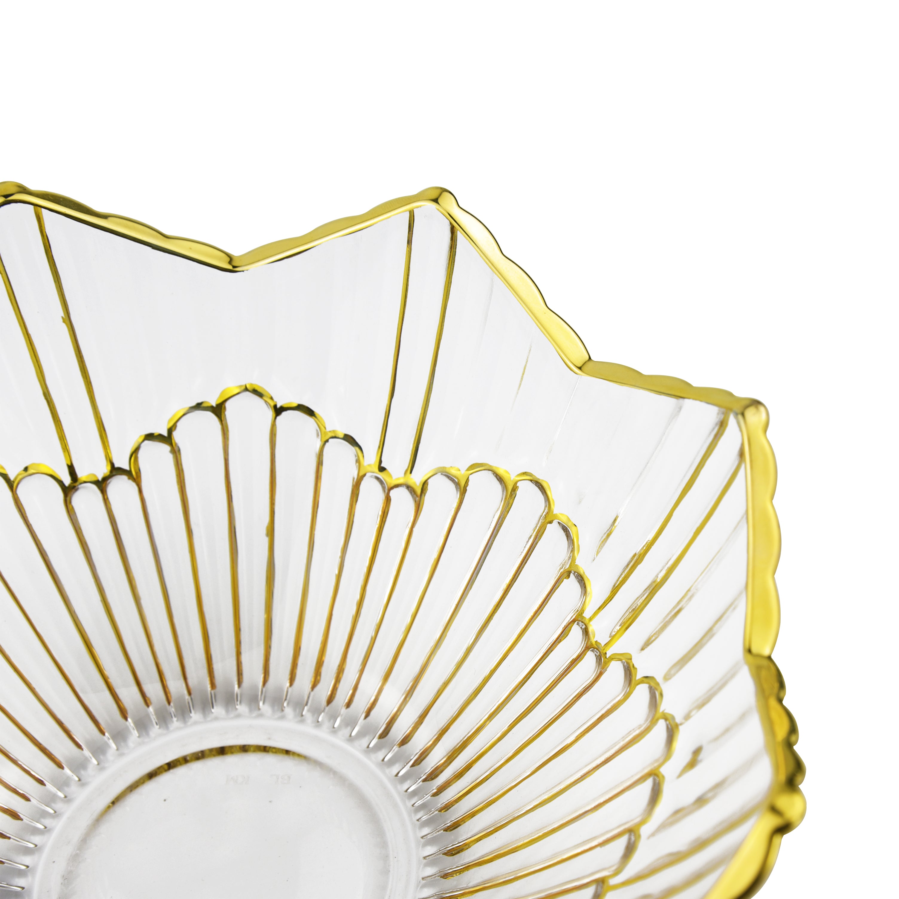 Flat Gold Nova Bowl