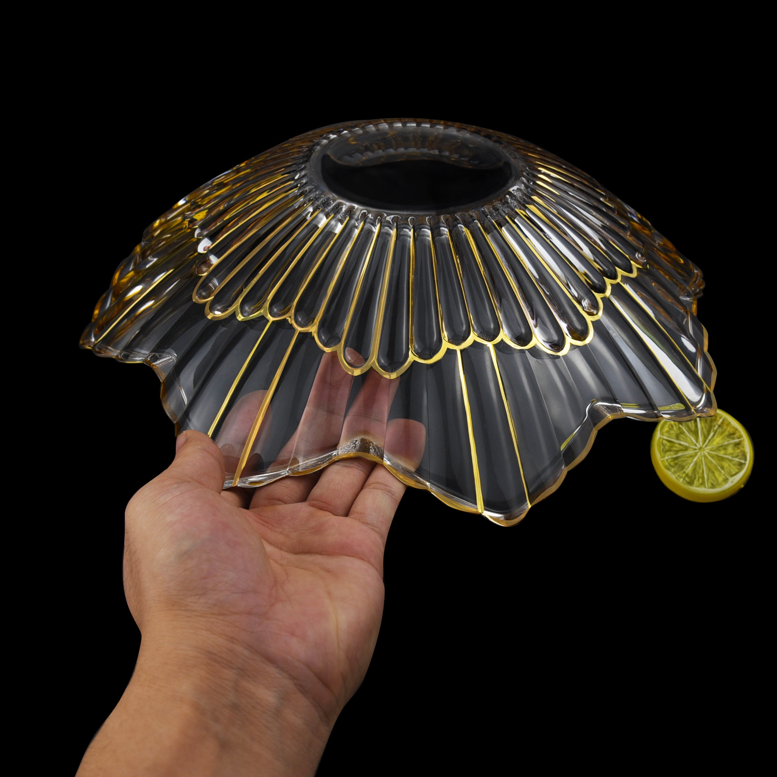 Deep Gold Nova Bowl