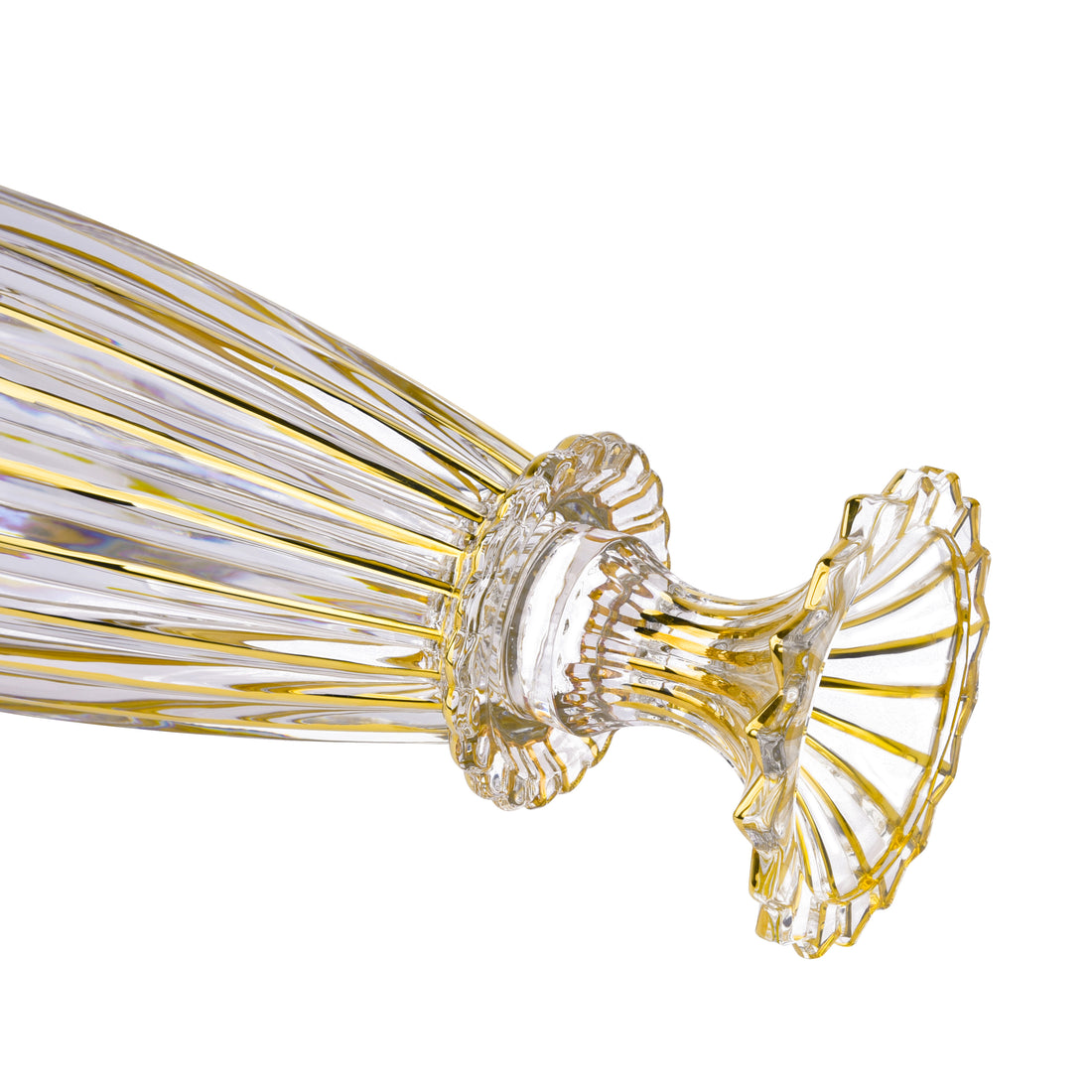 Gold Luxe Footed vase