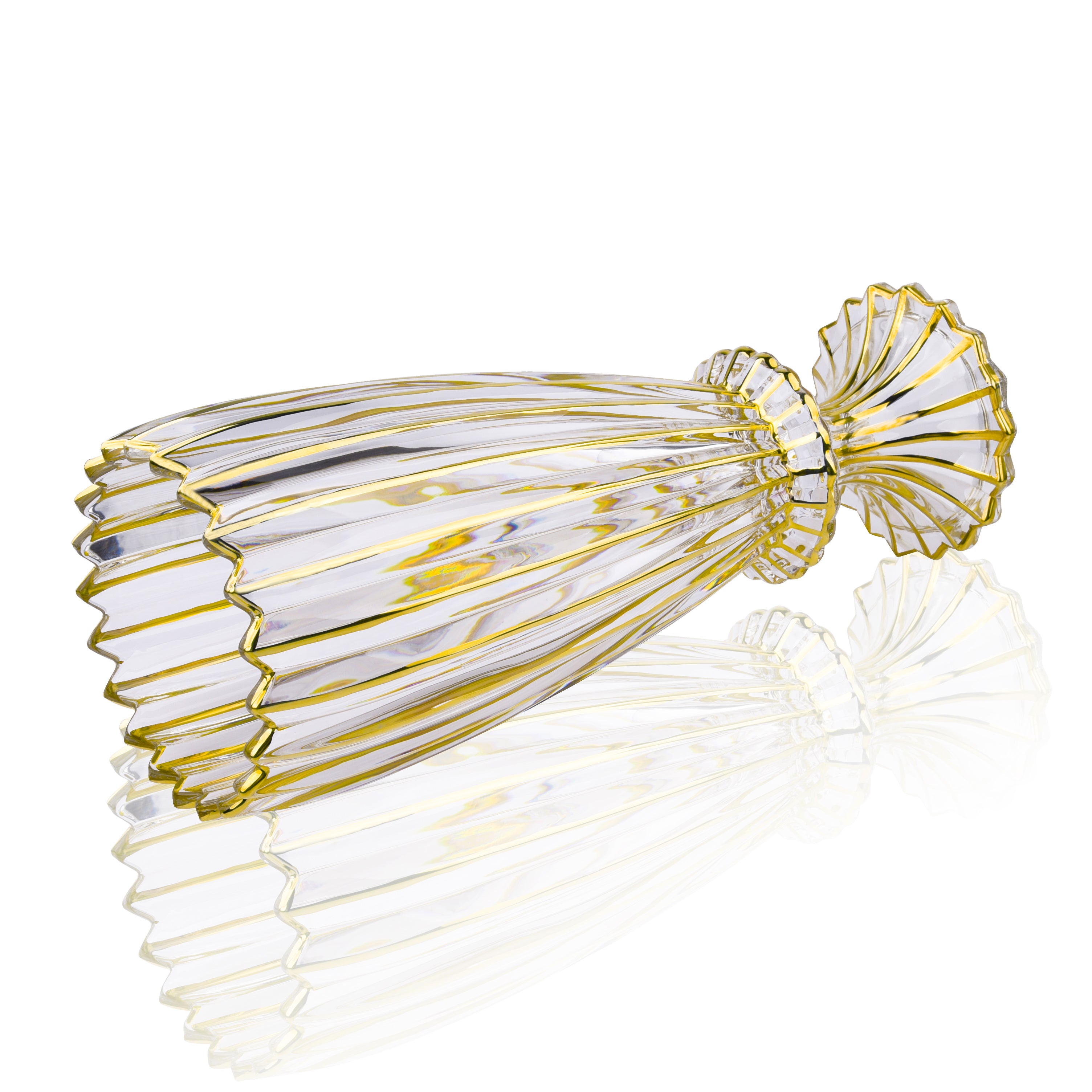 Gold Luxe Footed vase