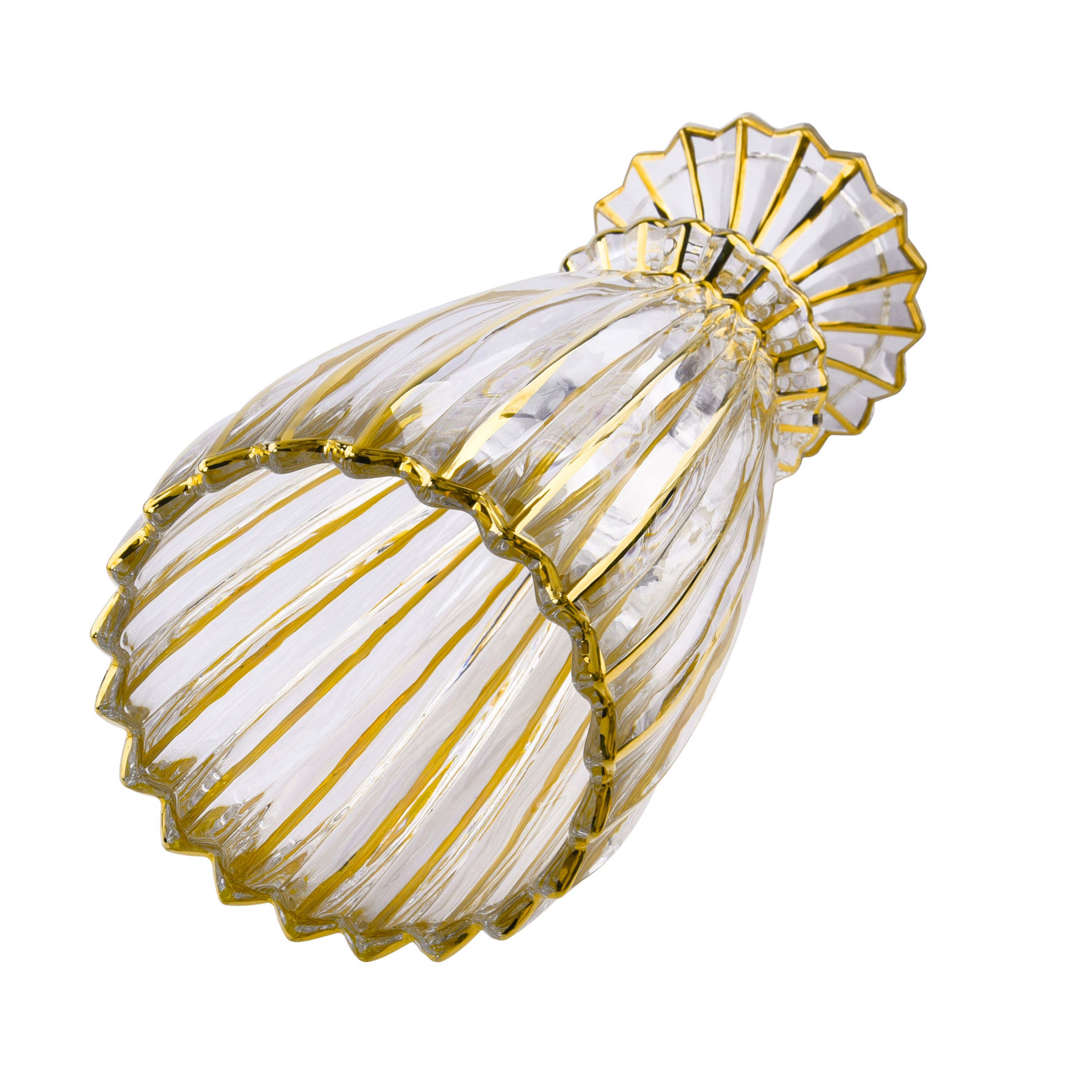Gold Luxe Footed vase