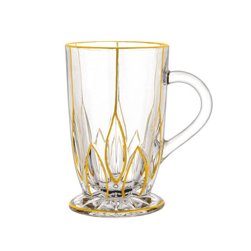 Gold Footed Tea Glasses /2