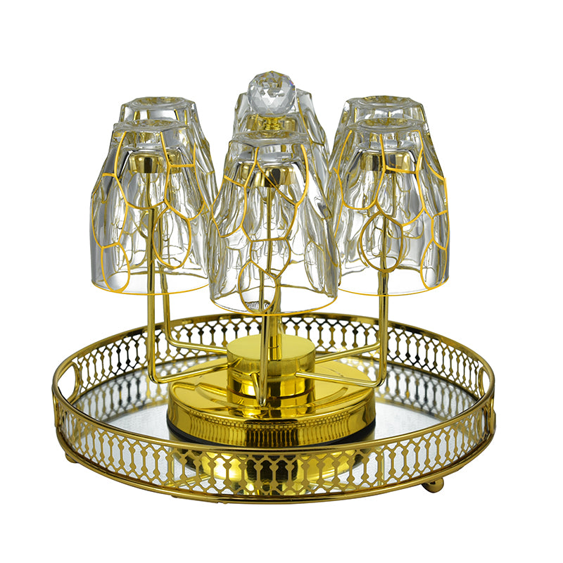 Gold Bubble Glasses /6