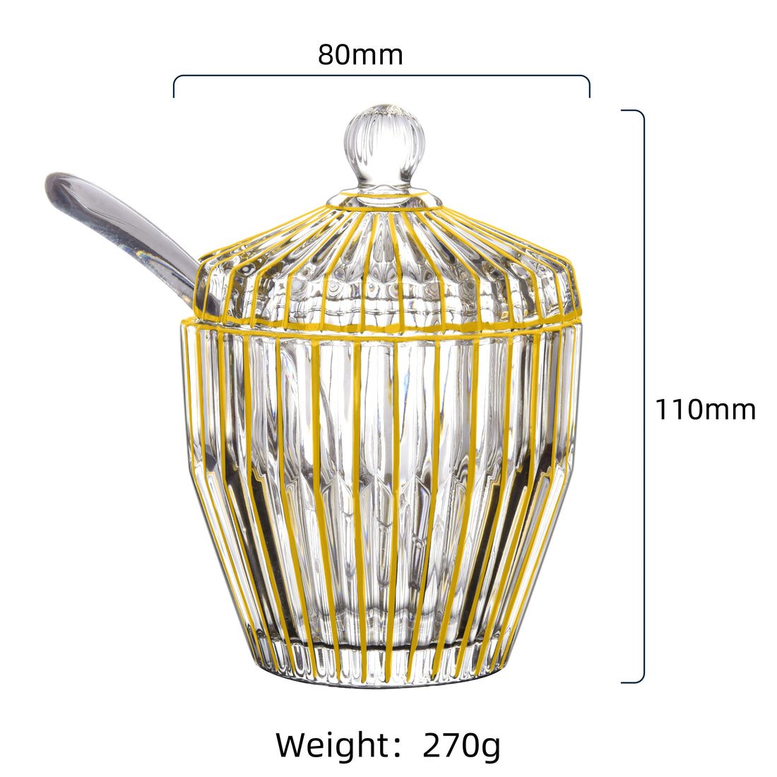 Gold Luxe Honey Dish