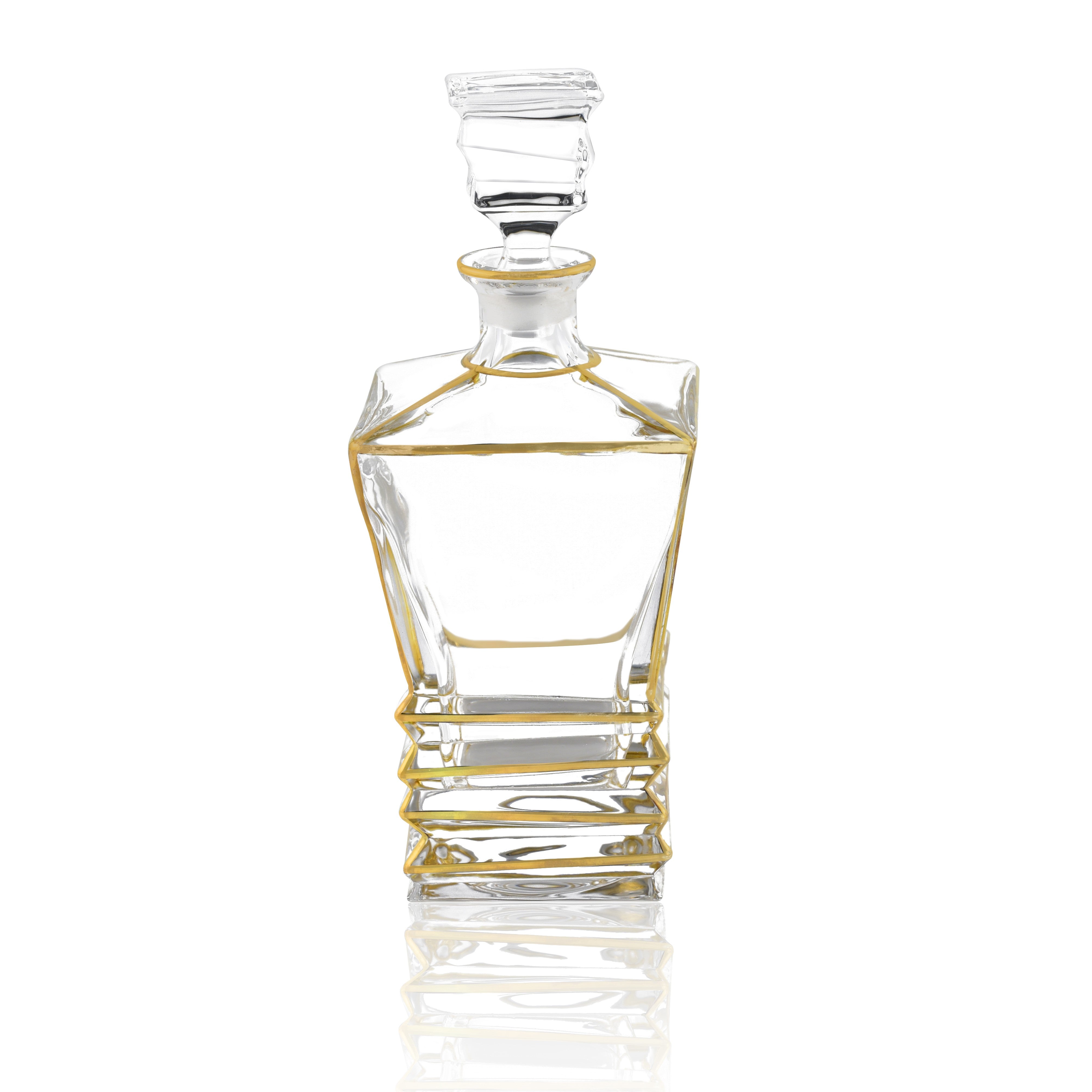 Gold Lucerne Decanter