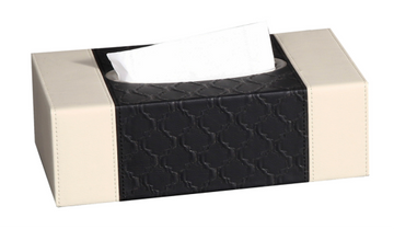 Geniune Leather Tissue Box Holder