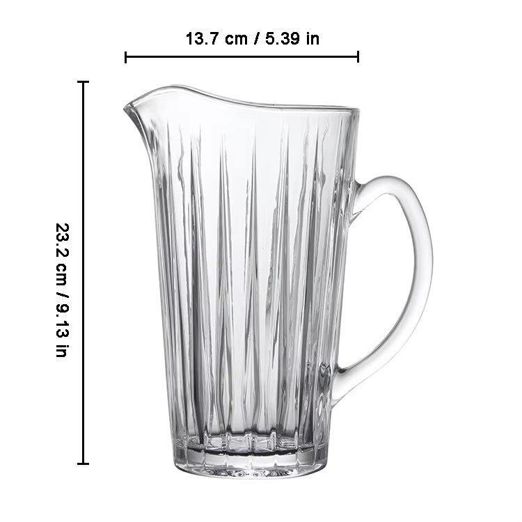Clear Luxe Pitcher