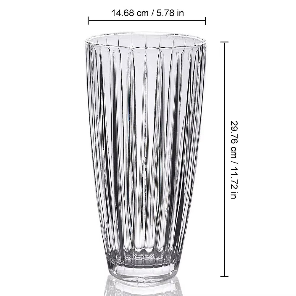 New Clear Luxe Vase